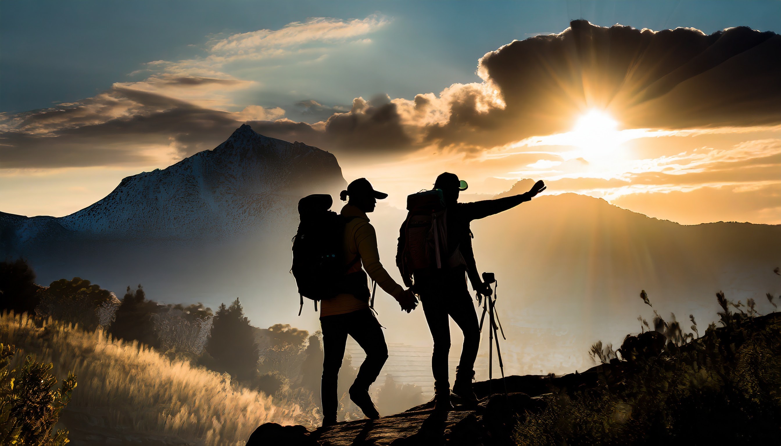 Un viaje al descubrimiento de cada día. Fotografía realizada con Adobe Firefly 2.