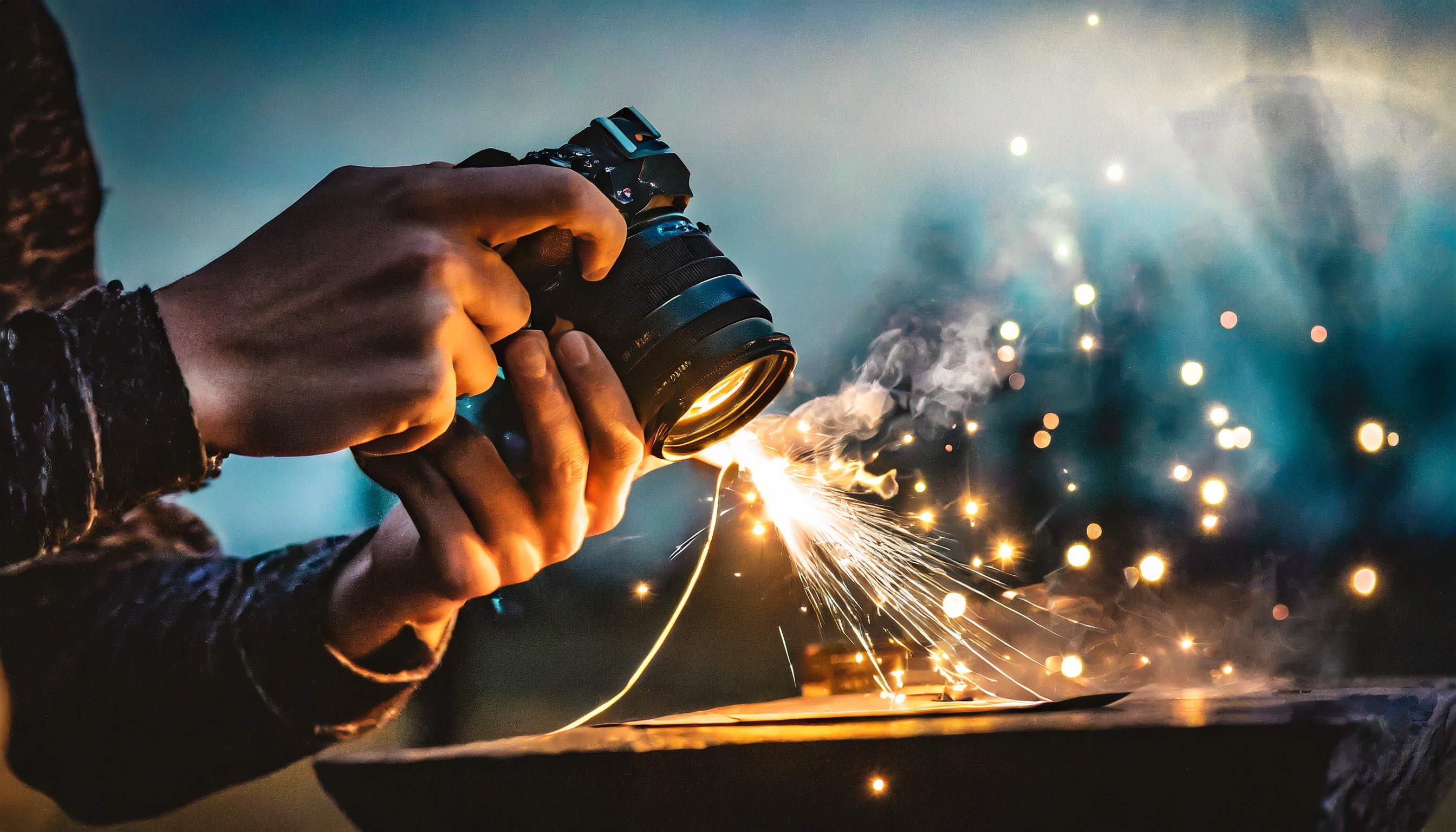 Siempre ha sido mágico la realización de fotografías. Fotografía realizada con Adobe Firefly 2.